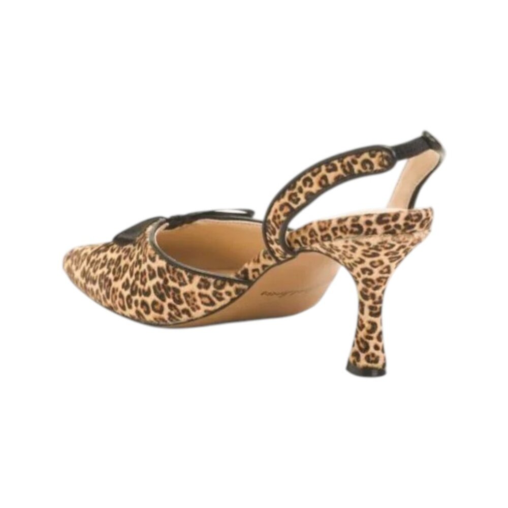 FOR LOVE & LEMONS Leather Lyana Heels - Picture 2 of 4